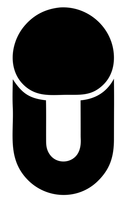 Bold Magnet Bulb Icon #ffffff/#000000