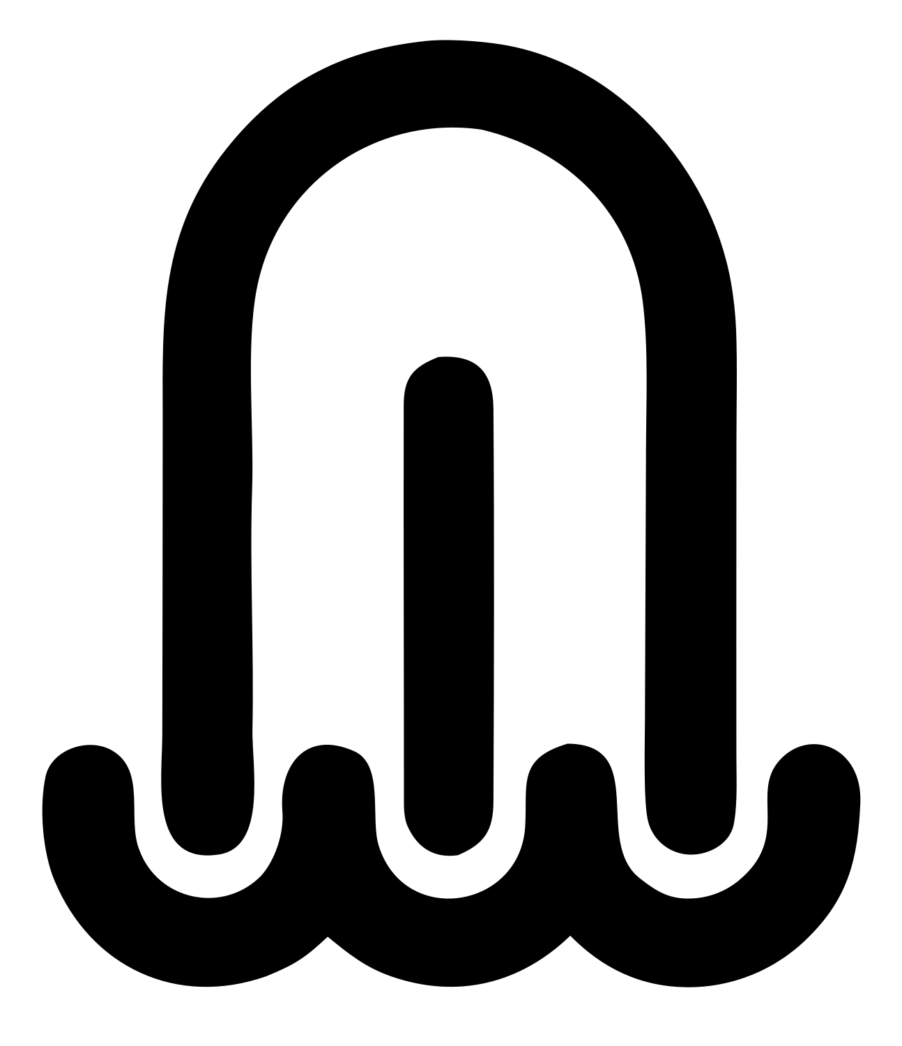 Monoline Filament Bulb Mark #ffffff/#000000