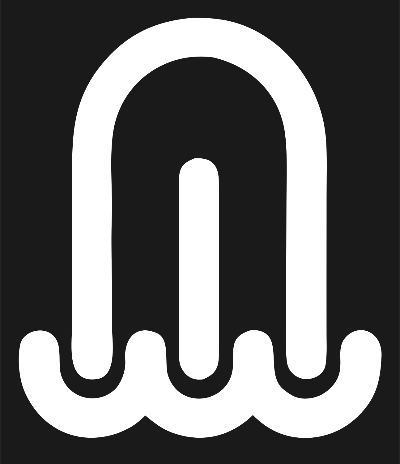 Monoline Filament Bulb Mark #1a1a1a/#ffffff