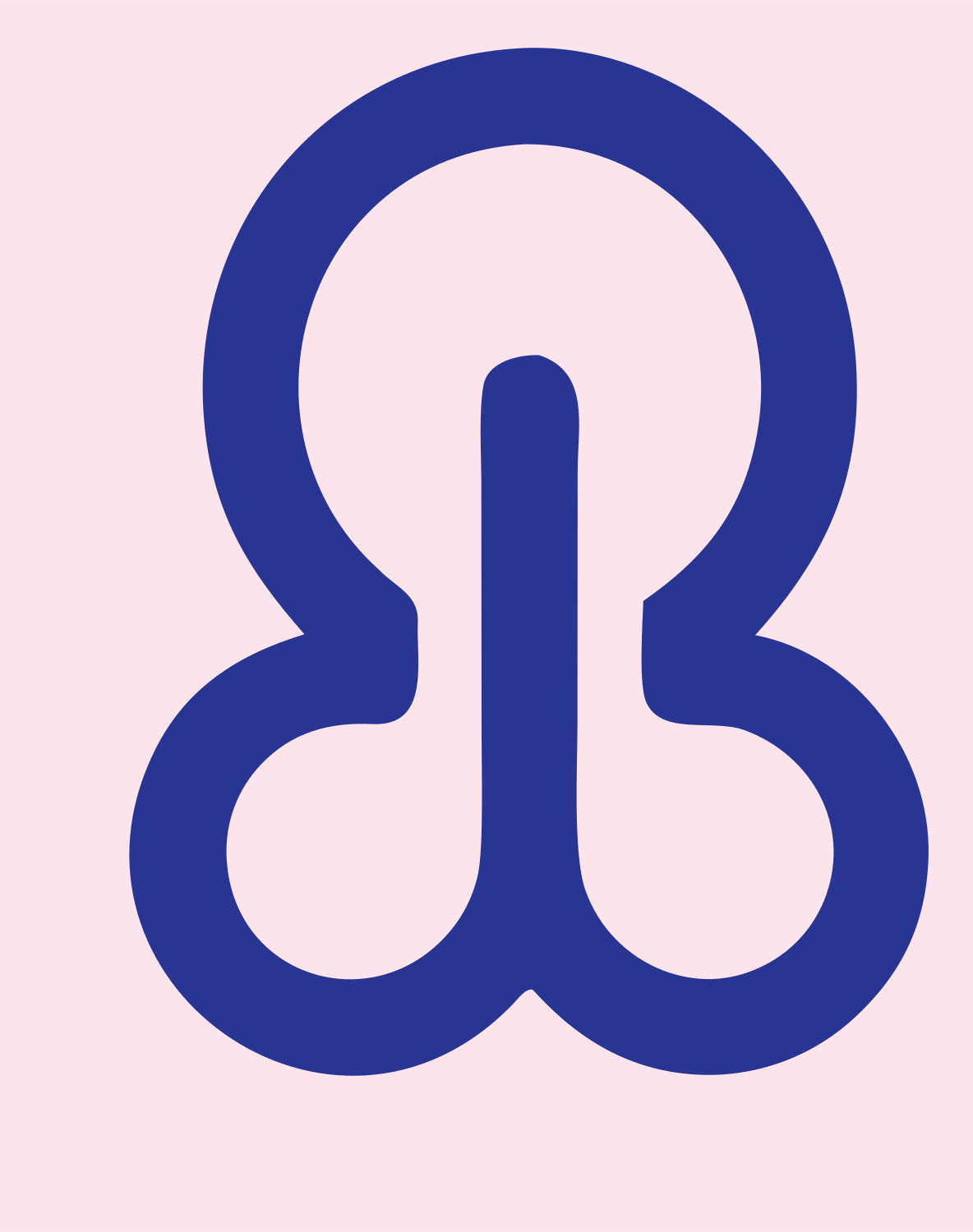 Monoline Looping Bulb Mark #fce4ec/#283593