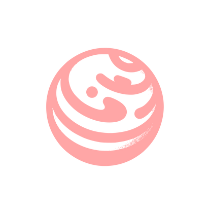 Abstract Yin Yang Logo #ffa6a6