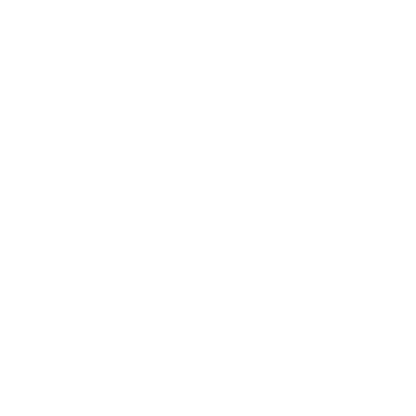 Abstract Yin Yang Logo #ffffff