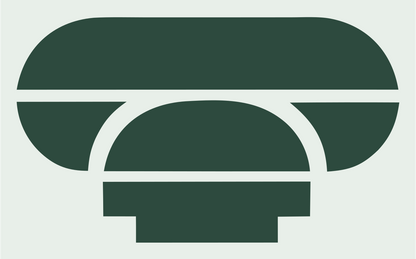 Blocky Light Bulb Icon #e8efe9/#2d4a3e