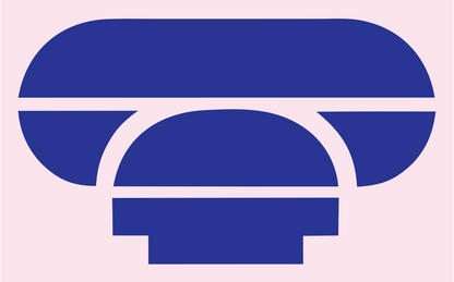 Blocky Light Bulb Icon #fce4ec/#283593