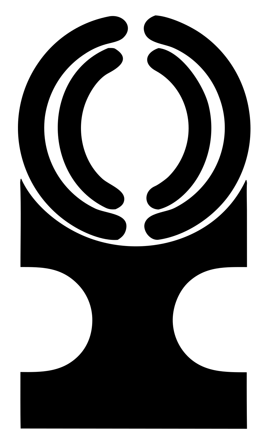 Anvil Signal Broadcast Mark #ffffff/#000000