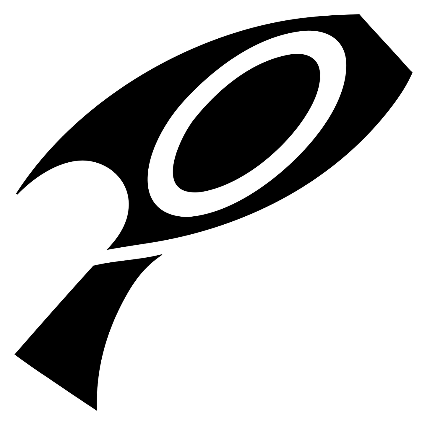 Rocket Magnifier Search Mark #ffffff/#000000
