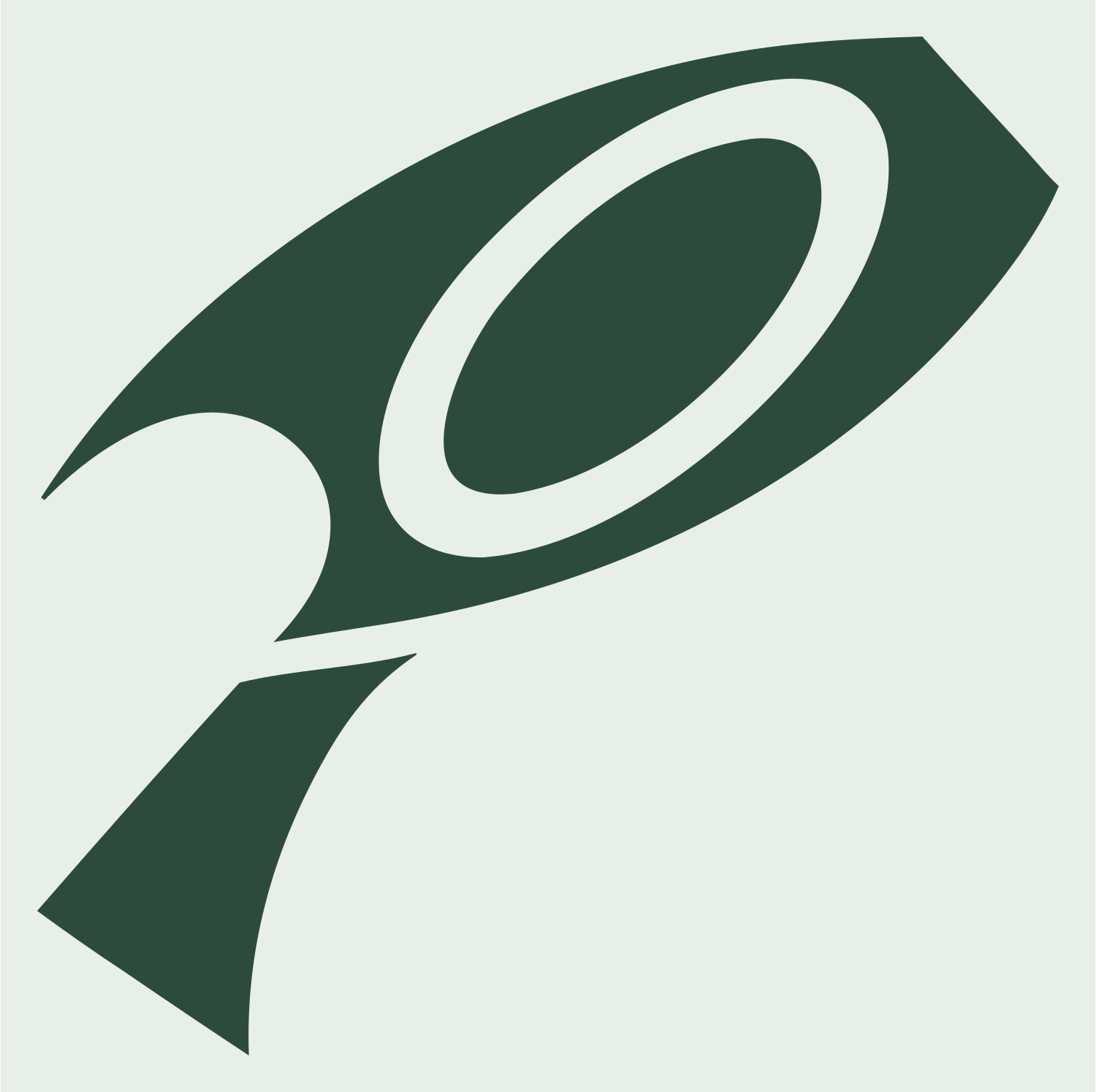 Rocket Magnifier Search Mark #e8efe9/#2d4a3e