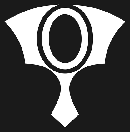 Bold Hand Mirror Emblem #1a1a1a/#ffffff