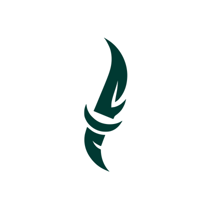 Abstract Sword Flame Logo #003932