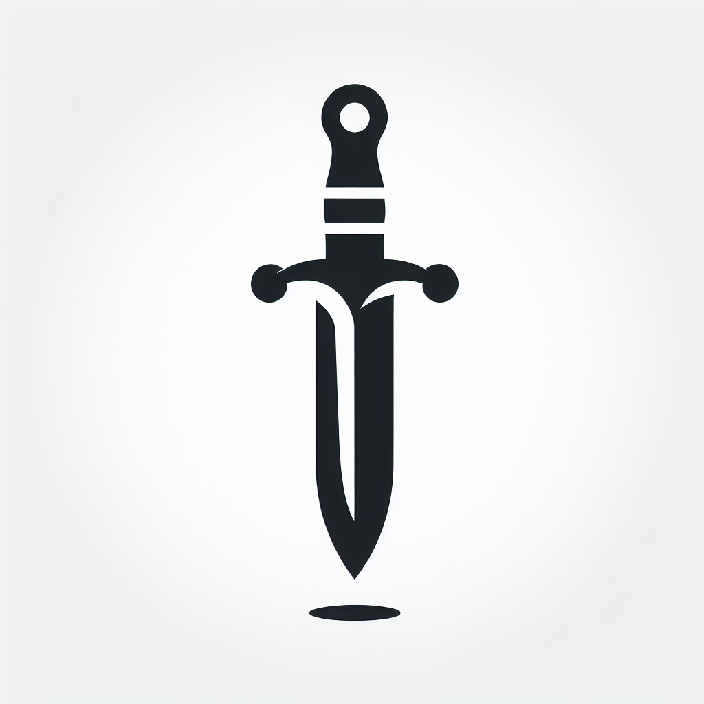 Sword Symbol Logo