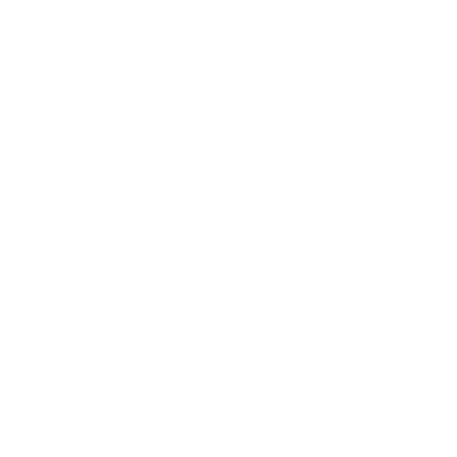 Sword Symbol Logo #ffffff
