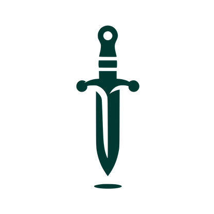 Sword Symbol Logo #003932