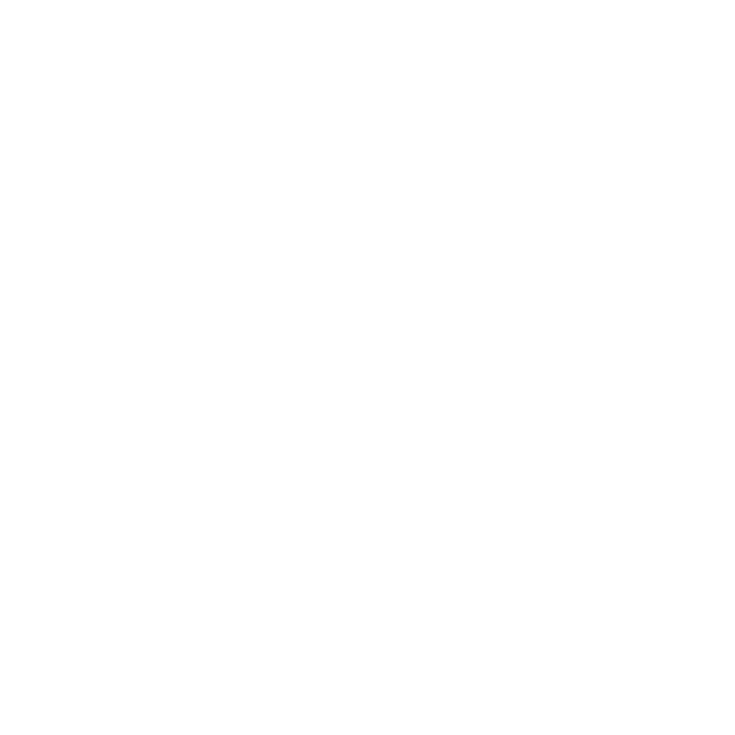 Dagger Silhouette Logo #ffffff