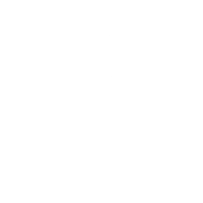 Bold Dagger Logo #ffffff