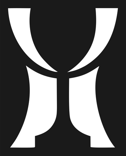 Negative Space Trophy Cup Mark #1a1a1a/#ffffff