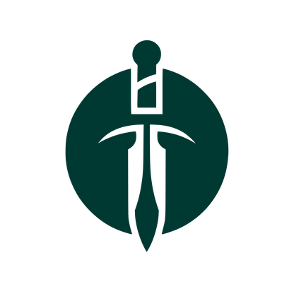 Sword Symbol Logo #003932