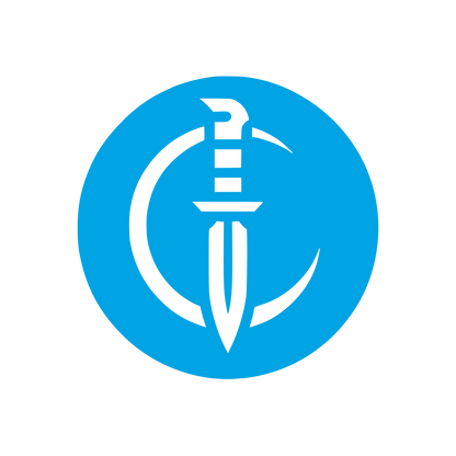 Sword Crescent Logo #00a3e4