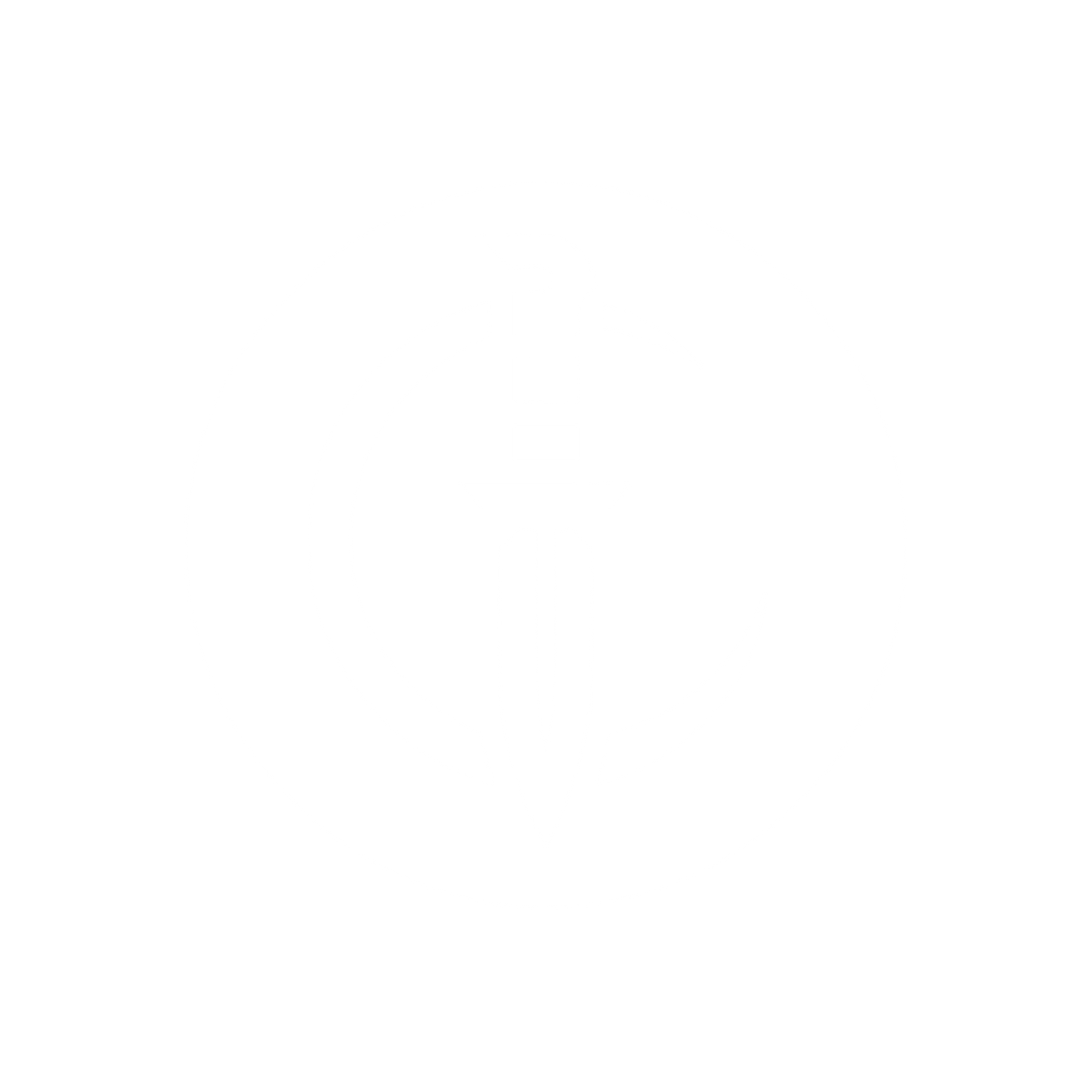 Sword Crescent Logo #ffffff
