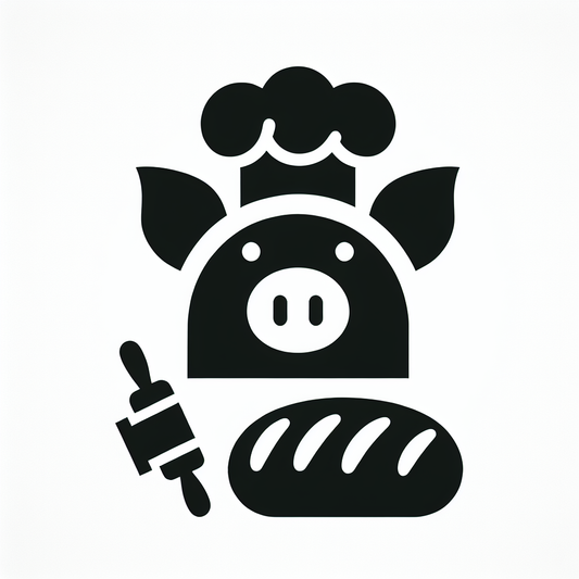 Chef Pig Baker Logo