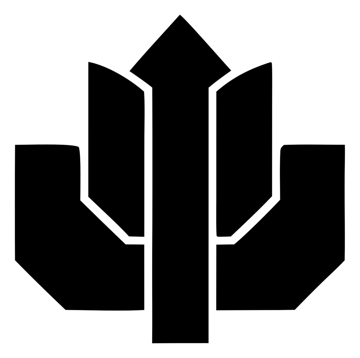 Heavy Lotus Crystal Emblem #ffffff/#000000