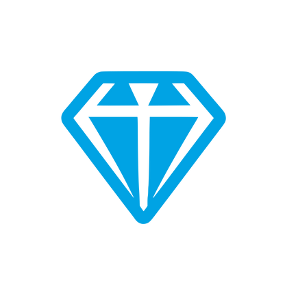 Diamond Shape Logo #00a3e4