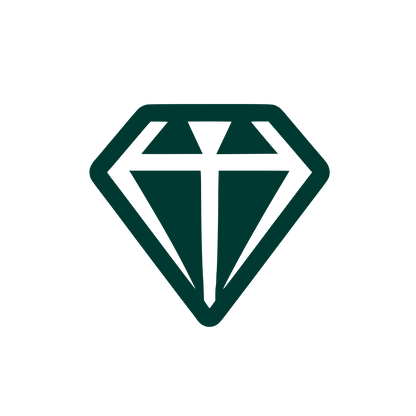 Diamond Shape Logo #003932