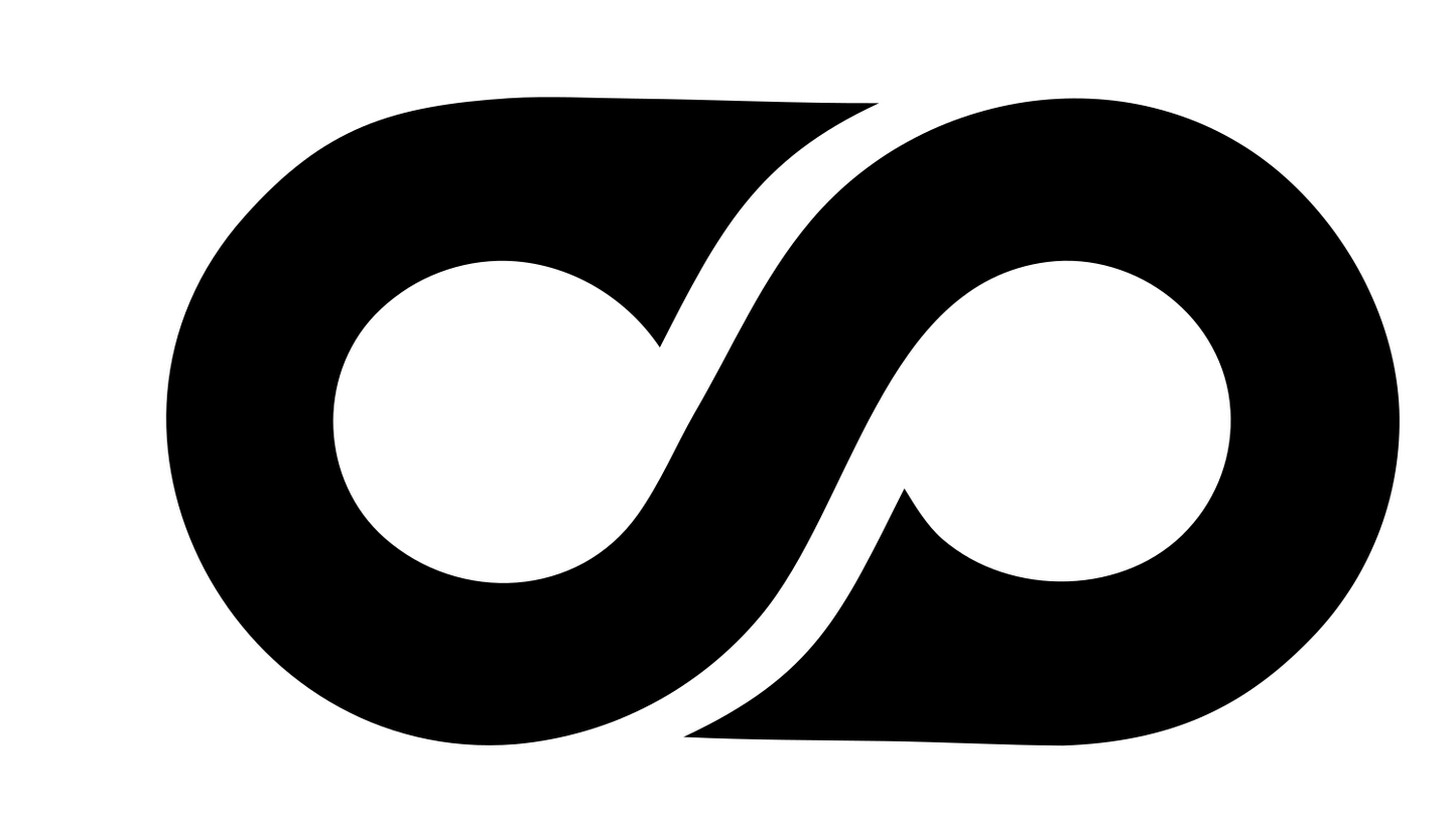 Infinity Loop Stethoscope Mark #ffffff/#000000