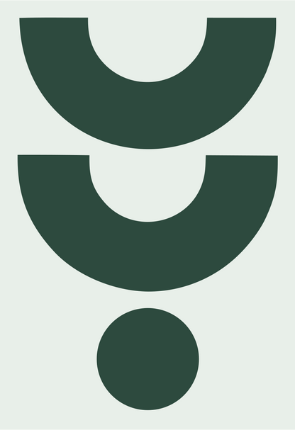 Bold Stethoscope Question Mark #e8efe9/#2d4a3e
