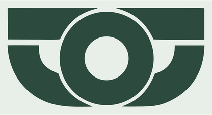 Bold Stethoscope Eye Mark #e8efe9/#2d4a3e