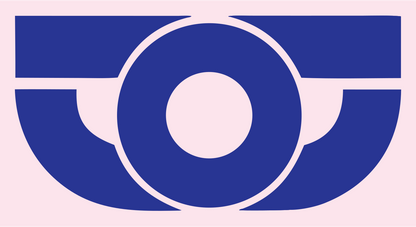 Bold Stethoscope Eye Mark #fce4ec/#283593