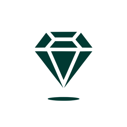 Sleek Diamond Logo #003932