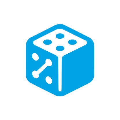 Dice Cube Logo #00a3e4