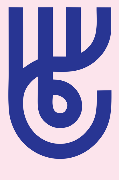 Monoline Fork Tuning Mark #fce4ec/#283593