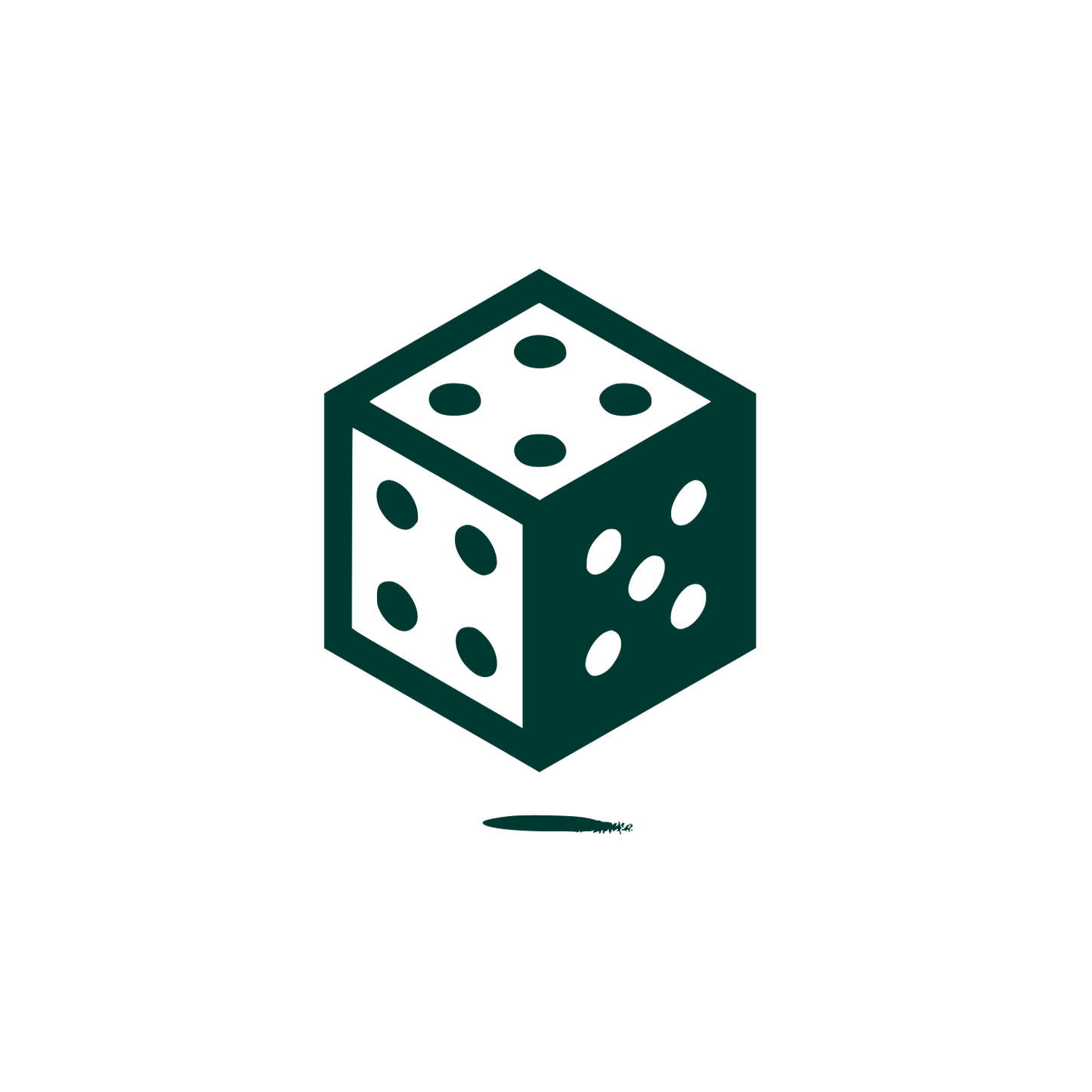 Dice Game Logo #003932