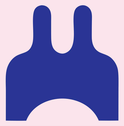 Bold Piano Plug Icon #fce4ec/#283593