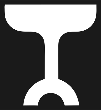 Bold Pedestal Piano Mark #1a1a1a/#ffffff