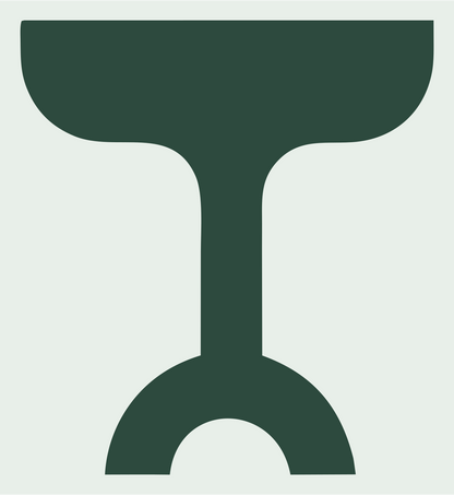 Bold Pedestal Piano Mark #e8efe9/#2d4a3e