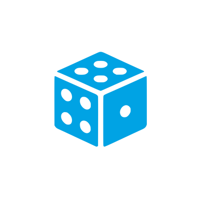Dice Cube Logo #00a3e4