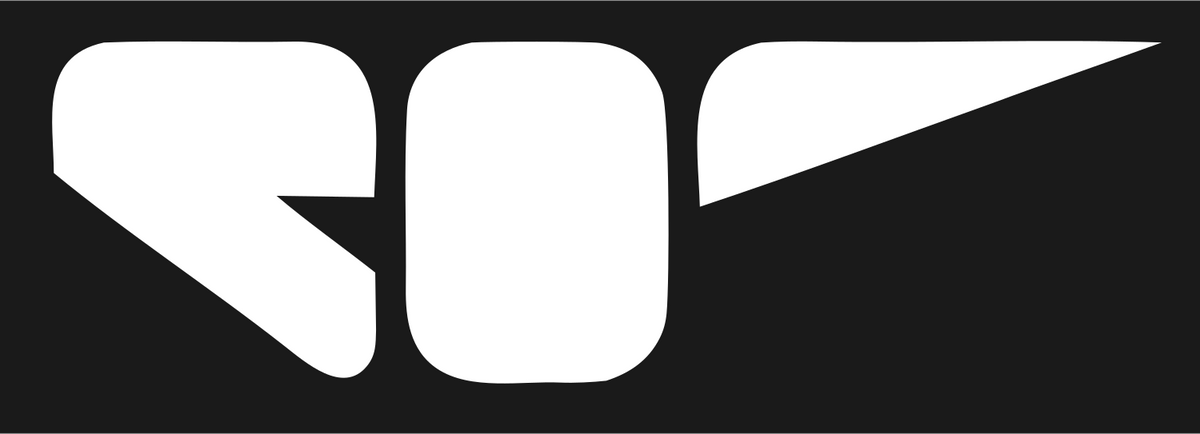 Bold Geometric Drone Bird Mark #1a1a1a/#ffffff