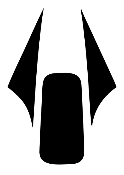 Bold Drone Top-Down Mark #ffffff/#000000