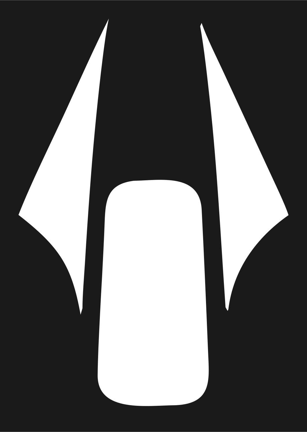 Bold Drone Top-Down Mark #1a1a1a/#ffffff