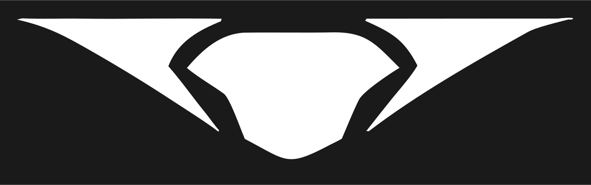 Bold Wing Spread Drone Mark #1a1a1a/#ffffff