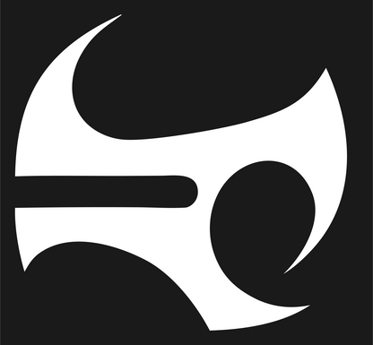 Crescent Axe Drone Mark #1a1a1a/#ffffff