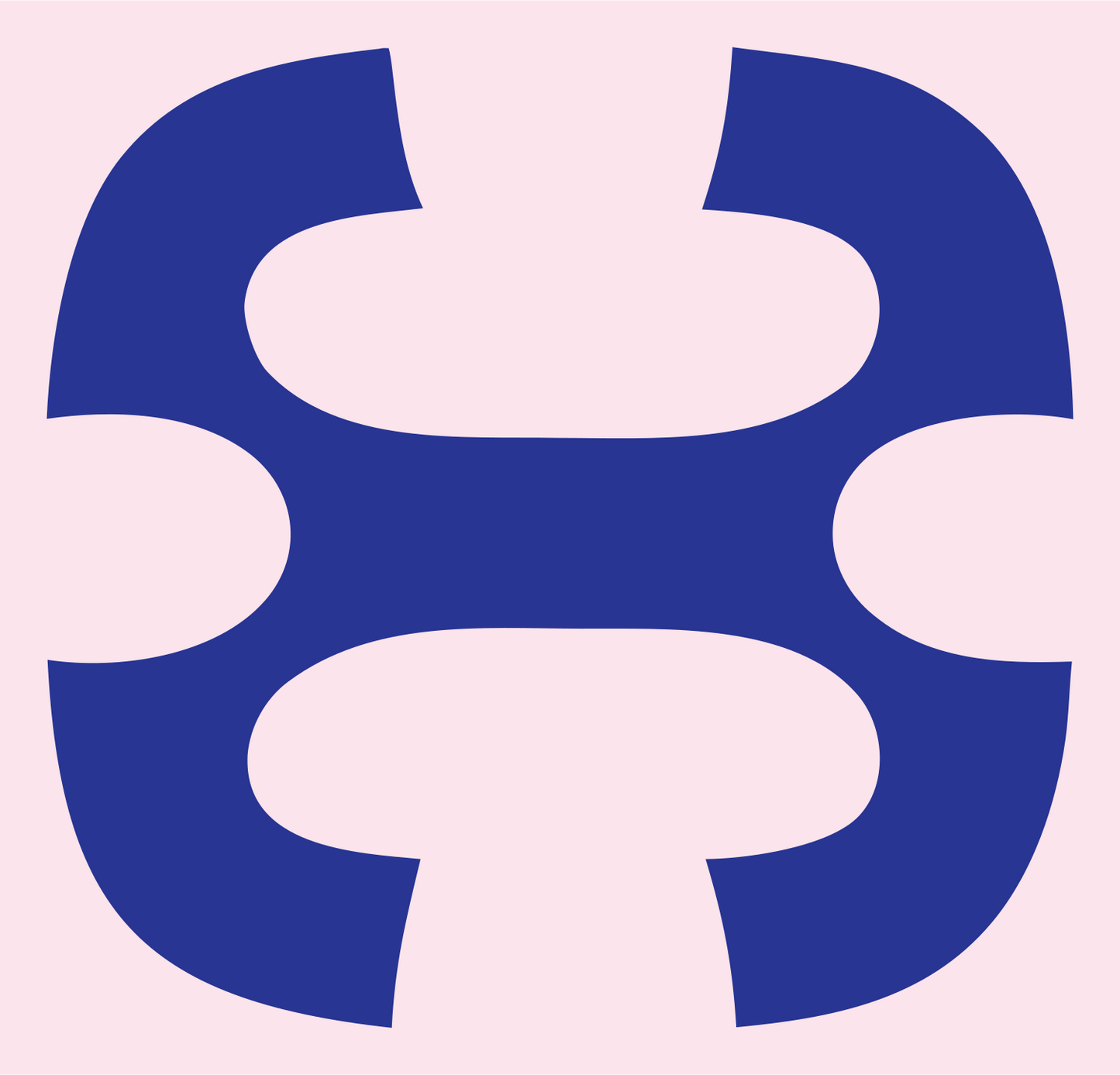 Abstract Drone Frame Mark #fce4ec/#283593