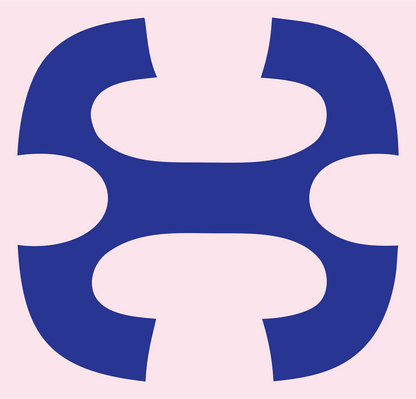 Abstract Drone Frame Mark #fce4ec/#283593