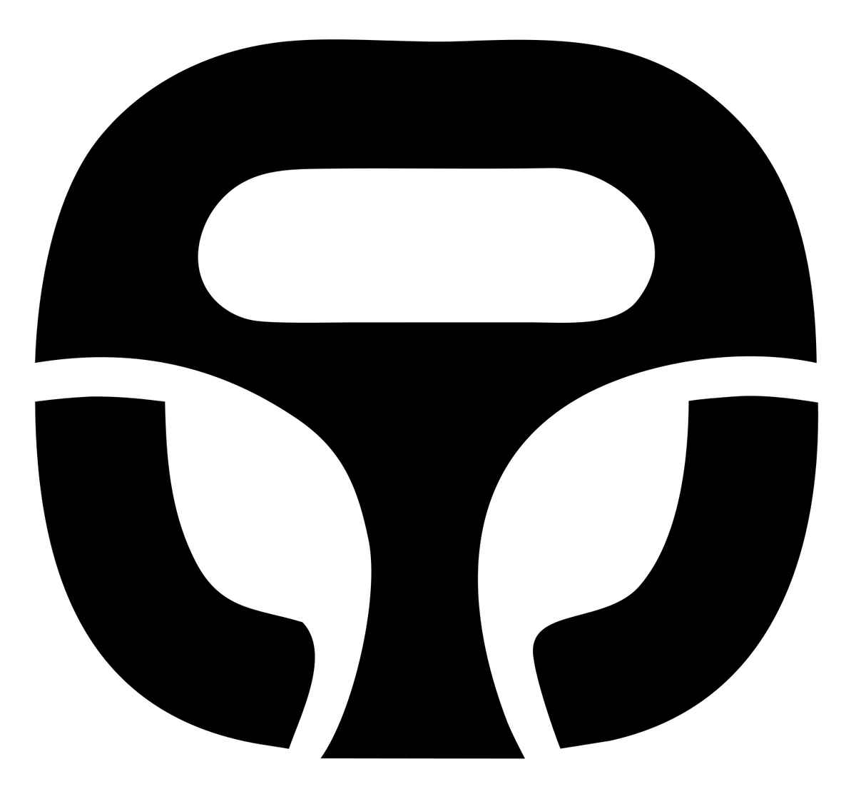 Steering Wheel Drone Mark #ffffff/#000000