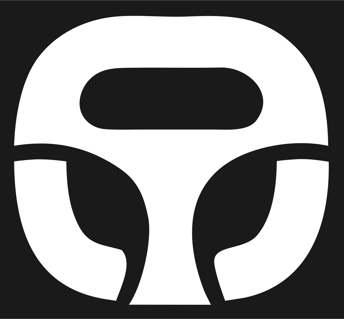 Steering Wheel Drone Mark #1a1a1a/#ffffff