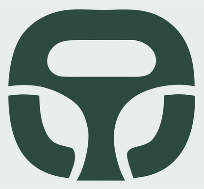 Steering Wheel Drone Mark #e8efe9/#2d4a3e