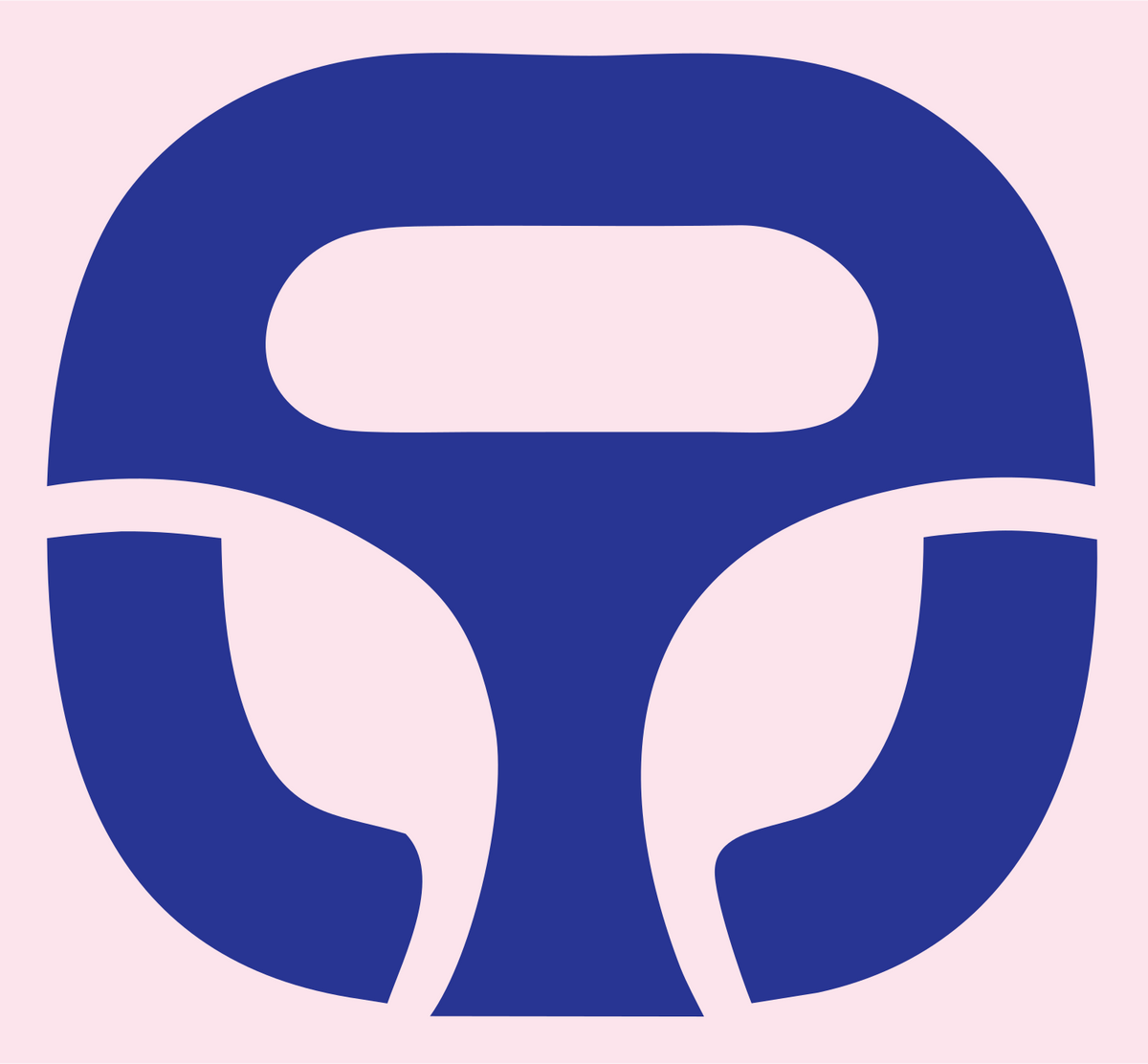 Steering Wheel Drone Mark #fce4ec/#283593
