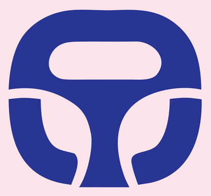 Steering Wheel Drone Mark #fce4ec/#283593